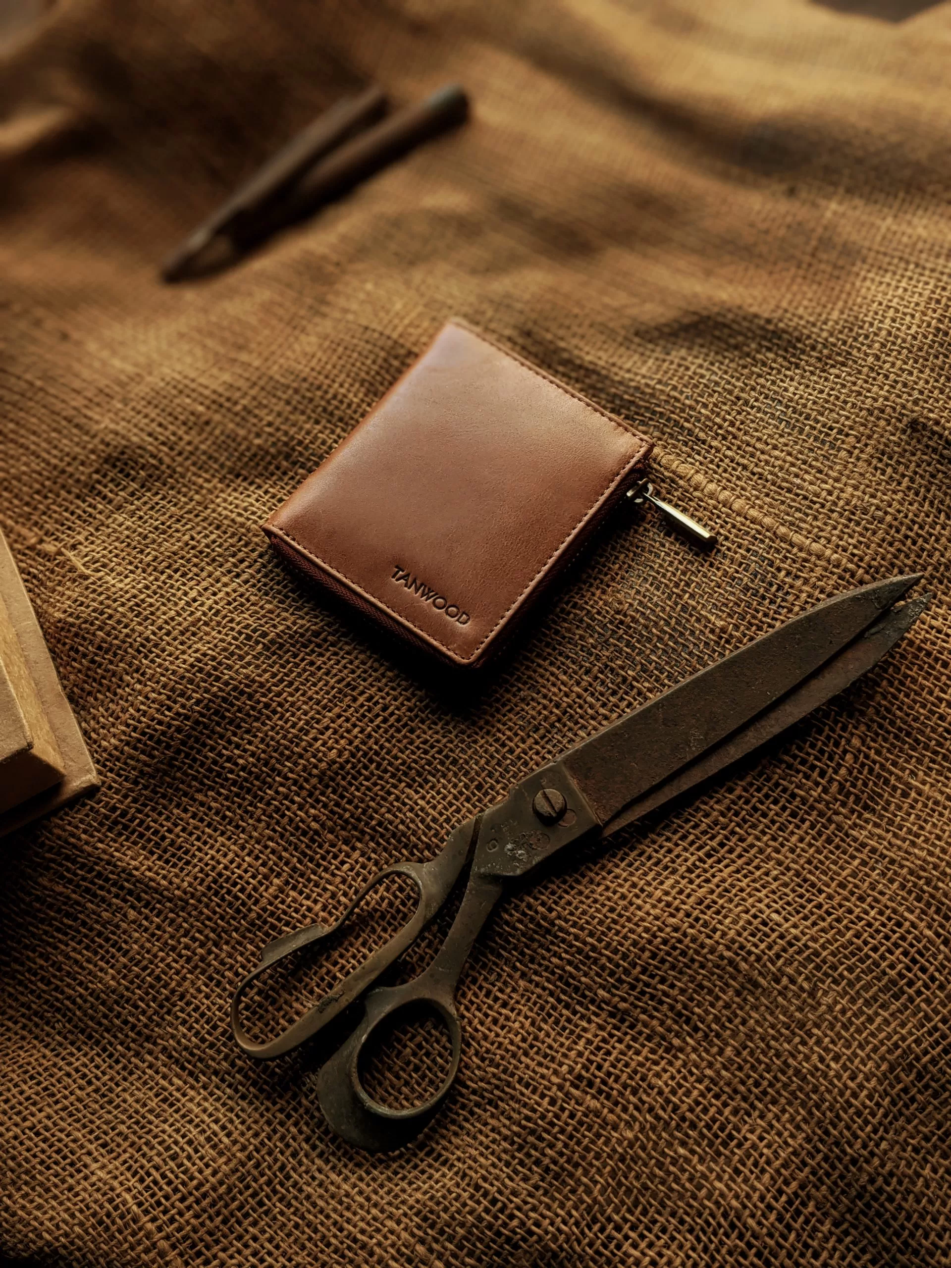 TANWOOD Pure Leather slim Zip Around Wallet -RFID - Tanwood Leather