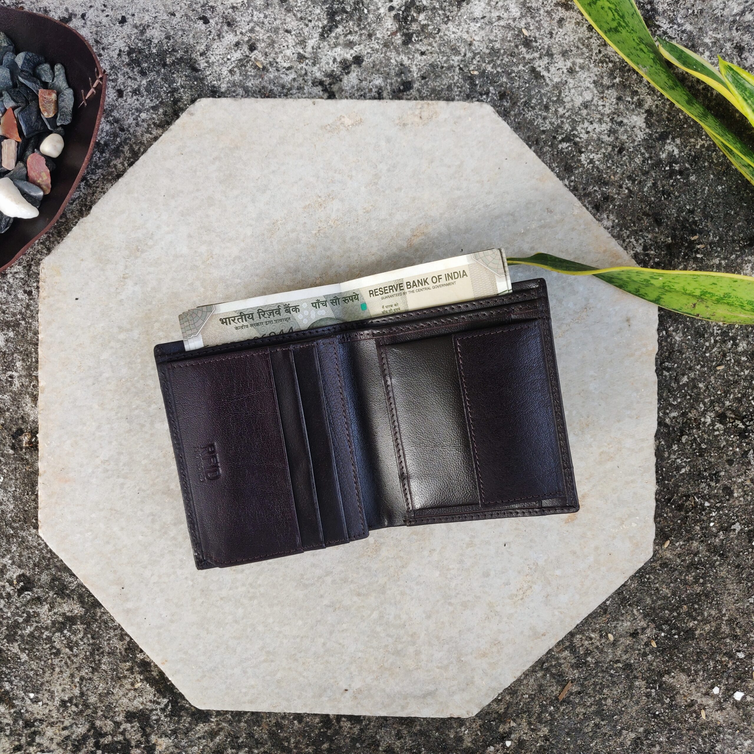 TANWOOD Minimal Crunch Leather 'GIFT' Wallet (RFID) - Tanwood Leather