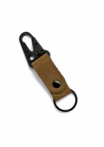 TANWOOD Black Buckle Keychains with Loop