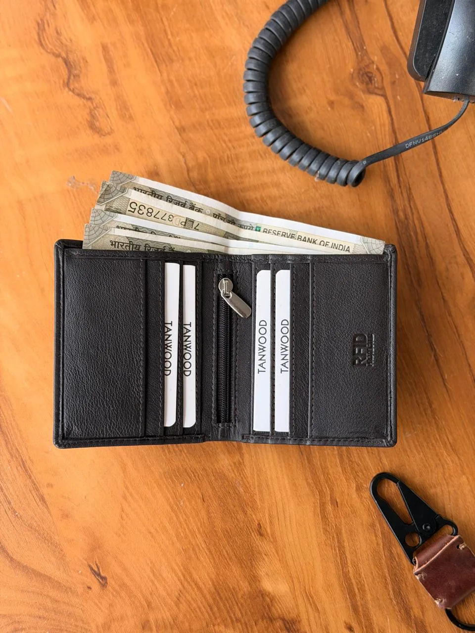 WhatsApp Image 2026-01-18 at 1.17.54 PM (1) TANWOOD Pure Leather Minimal Notecase with Zipper - RFID - Image 1