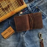 TANWOOD Handcrafted Slim Wallet - 6 Card Slots