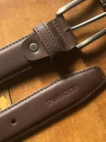 TANWOOD Handmade Pure Leather Profile Collection belts - Classic - Image 6