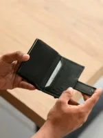 TANWOOD  LEATHER RFID POP-UP CARD WALLET - Image 11