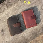 TANWOOD  LEATHER RFID POP-UP CARD WALLET