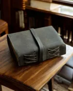 TANWOOD Handmade Leather Travel Key Diary/Journal/Paper Notebook/brown - Image 4