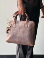 TANWOOD Pure Leather mini laptop bags- up to 14 inch display - Image 12