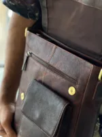 TANWOOD Leather Cooper Messenger sling Bags - Image 5