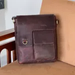 TANWOOD Leather Cooper Messenger sling Bags