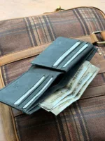 TANWOOD 14 card leather Wallet RFID wallet - Image 10
