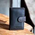 TANWOOD Pure Leather Mid Wallet with loop - RFID