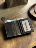 TANWOOD Pure Leather minimalistic shell wallet - Image 4