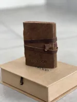 TANWOOD Mini Leather Journal -3X5 size