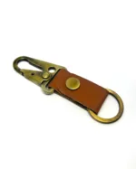 TANWOOD Golden Buckle Keychains with Loop