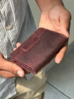 TANWOOD Pure Leather Unisex  Magnetic Flap Wallet - Image 13