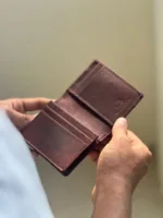 TANWOOD Pure Leather Unisex  Magnetic Flap Wallet - Image 14