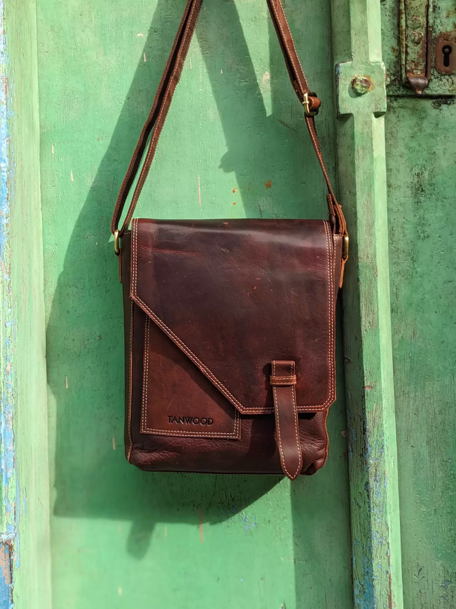 TANWOOD leather Pure Leather Scott  Sling bag - Image 1