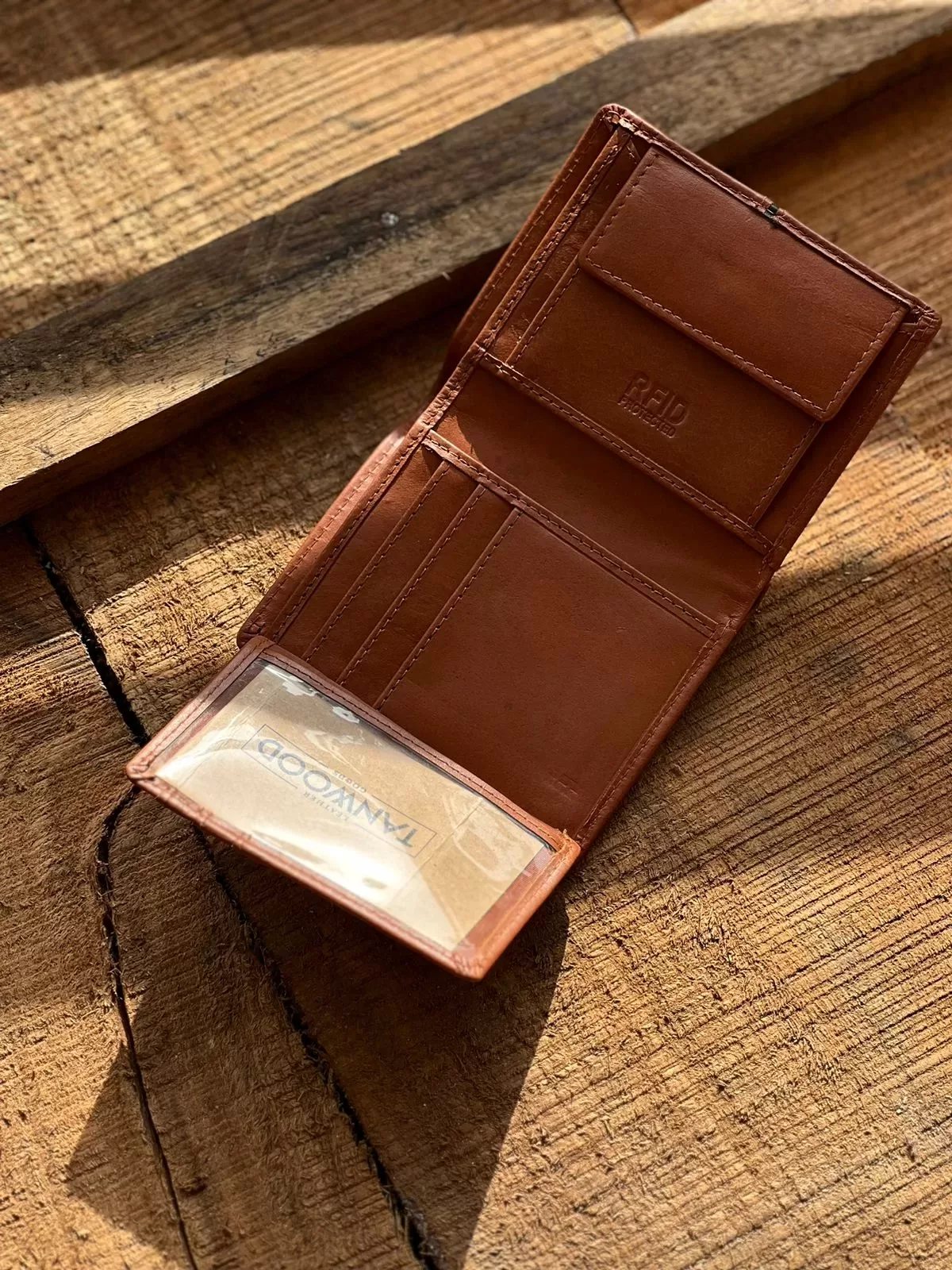 TANWOOD Leather Mini Fortuner Wallet_RFID - Image 3