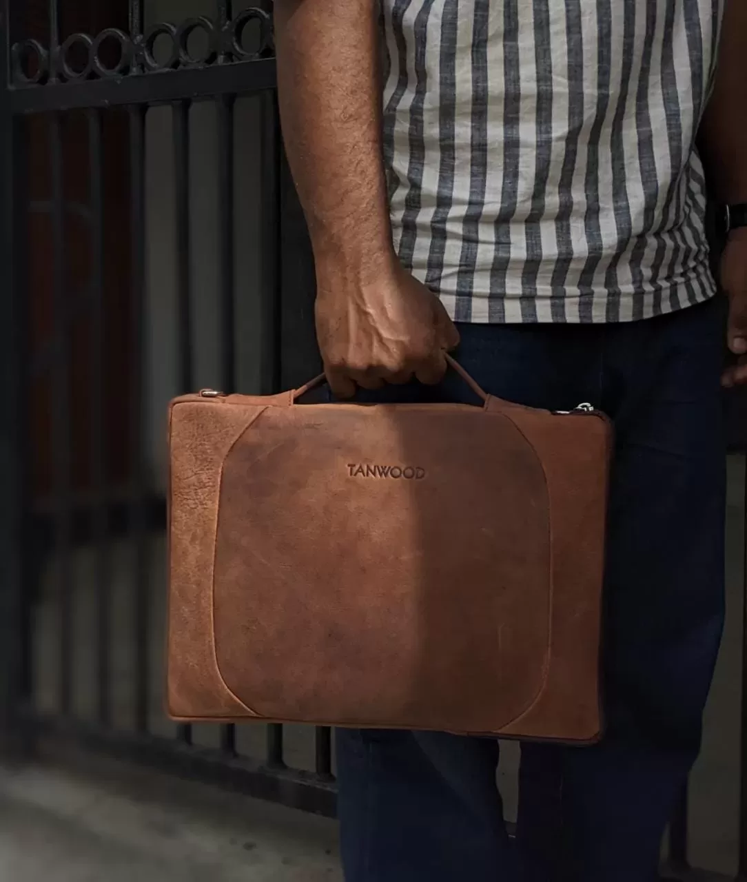 TANWOOD Leather Marker Laptop Sleeve - Image 8