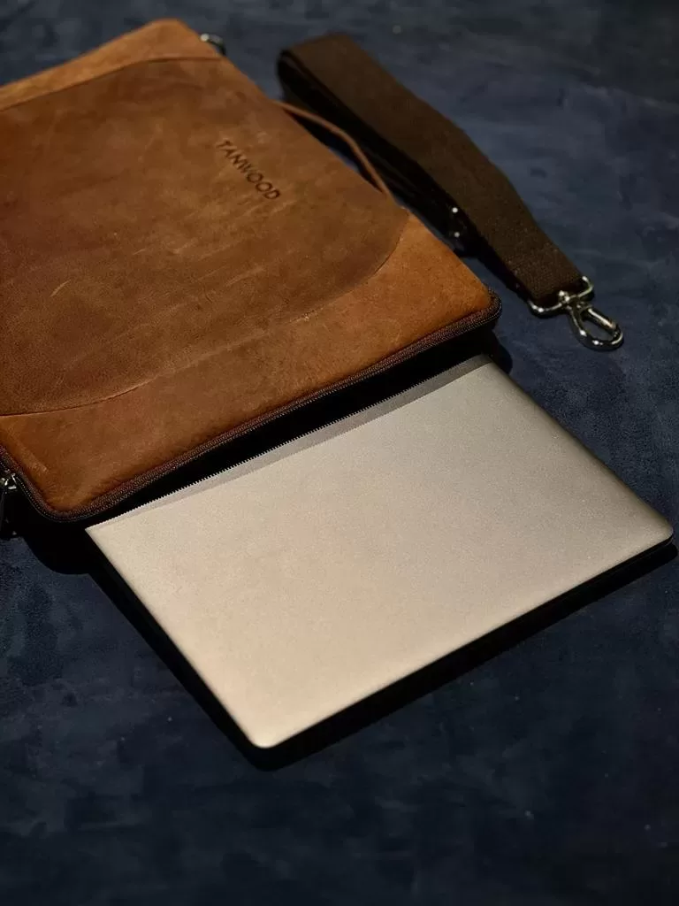 TANWOOD Leather Marker Laptop Sleeve - Image 7