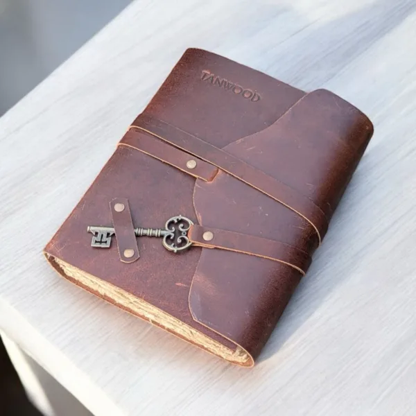 TANWOOD Handmade Leather L-Vintage Journal