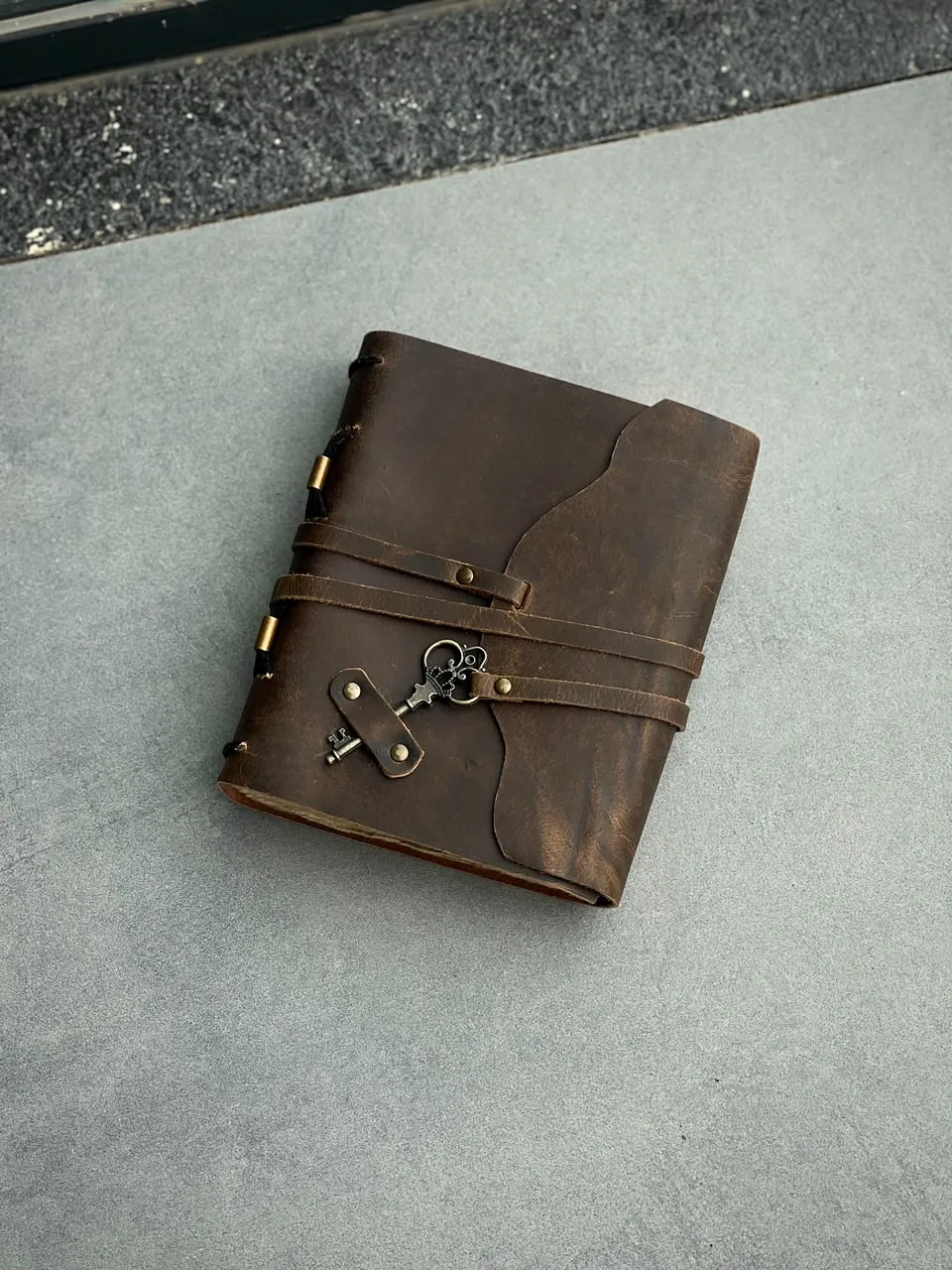 Tanwood Handmade Leather Large -Vintage Journal