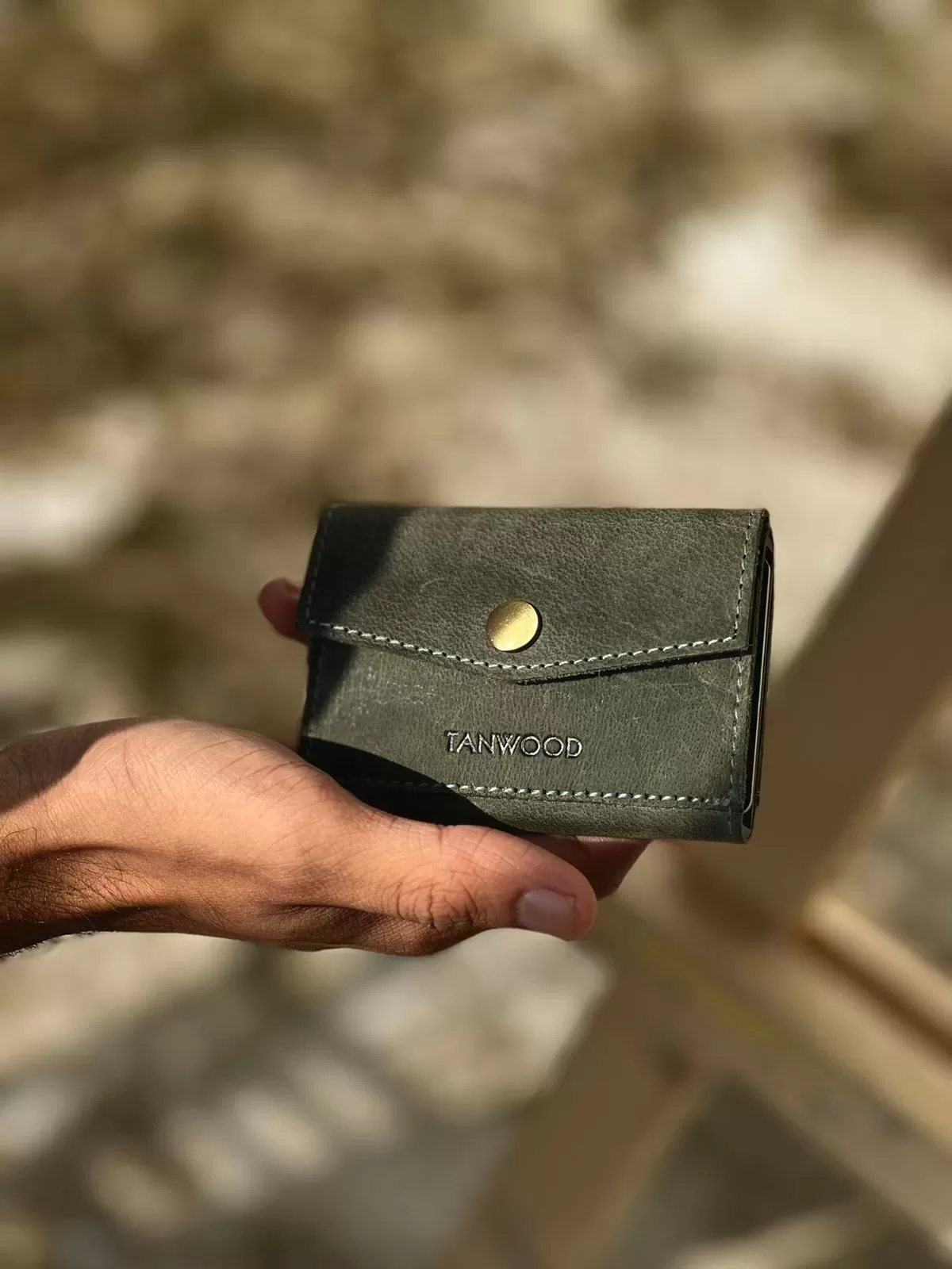 TANWOOD Pure Leather Pocket POP-UP Card Holder Wallet - Image 3