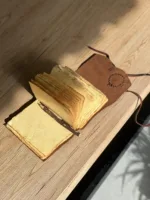 TANWOOD Leather Handcrafted Stone Journal - Image 4