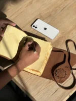 TANWOOD Leather Handcrafted Stone Journal - Image 5