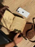 TANWOOD Leather Handcrafted Stone Journal - Image 2