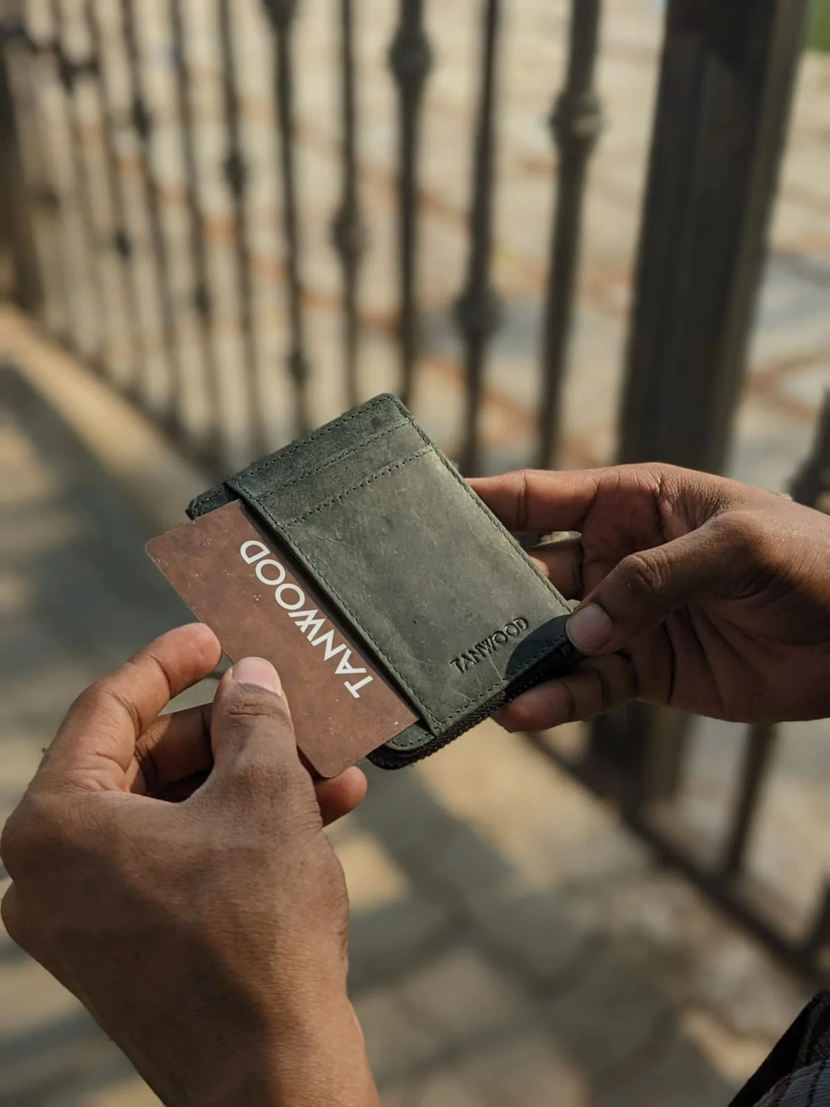 TANWOOD Leather  NEXT- GEN Zipper Card wallet - Image 9