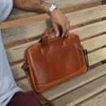 TANWOOD Leather Mini Cooper 14inch Laptop bag