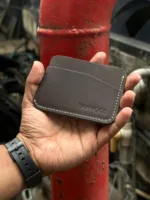TANWOOD Pure Leather Cash+Card Holder