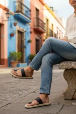 TANWOOD Pure Leather Handmade Methiyadi - Slipper - Image 3