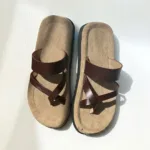 TANWOOD LEATHER Handcrafted Cherry - Slipper