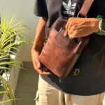 TANWOOD Leather Minimal Street Life Cross Body - Sling Bag