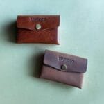 TANWOOD Pure leather Stitch Less - Card Wallet