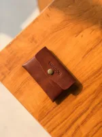 TANWOOD Pure leather Stitch Less - Card Wallet - Image 4