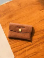 TANWOOD Pure leather Stitch Less - Card Wallet - Image 2