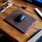 TANWOOD Pure Leather  Square - Mouse  Pad