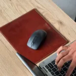 TANWOOD Pure Leather  Square - Mouse  Pad