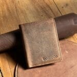 TANWOOD Leather 8 Card Wallet- RFID