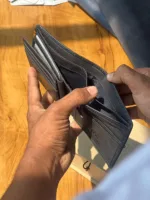 TANWOOD 14 card leather Wallet RFID wallet - Image 5