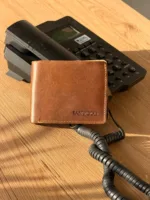 TANWOOD Pure Hunter Leather Handcrafted - Series -Two Cash - wallet - Image 6