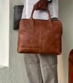 TANWOOD Pure Leather mini laptop bags- up to 14 inch display - Image 7