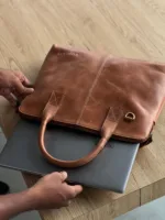 TANWOOD Pure Leather mini laptop bags- up to 14 inch display - Image 8