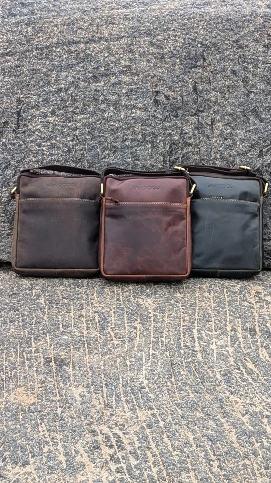 TANWOOD Leather Unisex Marshell Sling - Bag - Image 1