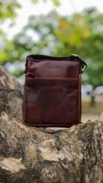 TANWOOD Leather Unisex Marshell Sling - Bag - Image 3