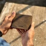 TANWOOD Pure Leather Handcrafted Cross - Wallet