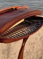 TANWOOD Leather Unisex Marshell Sling - Bag - Image 6