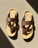 TANWOOD Handcrafted Cross Sipper  - Brown